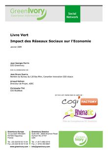 Impact des réseaux sociaux sur l économie - GreenIvory: Livre Vert ...
