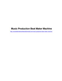 A Legitimate Music Production Beat Maker Machine That s Well worth Checking Out 
