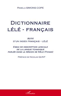 Dictionnaire lélé-français suivi d un index français-lélé