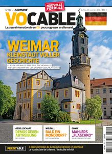Magazine Vocable - Allemand - Du 15 au 28 novembre 2018