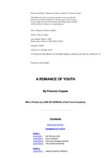 A Romance of Youth — Complete