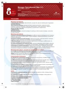 1,44 Mo - Manager Opérationnel ( Bac + 3 )
