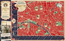 La carte du Paris magique des Animaux fantastiques