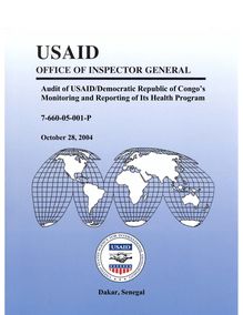 Audit of USAID Democratic Republic of Congo’s