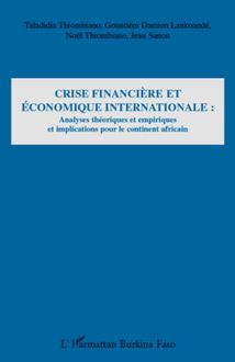 Crise financière et économique internationale :