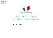 Déclaration de patrimoine de François Fillon