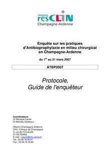 Protocole audit ABP