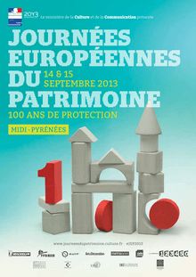 Journée du patrimoine 2013: Programme Midi-Pyrenées
