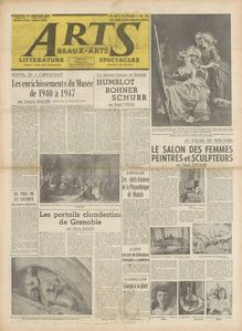 ARTS N° 150 du 23 janvier 1948