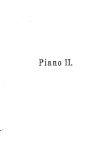 Partition Piano 2, Manfred, Манфред, B minor, Tchaikovsky, Pyotr