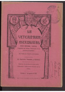 La Veterinaria Meridional, n. 02 (1905)