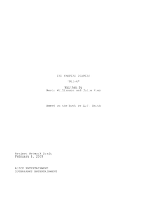Script de Vampire Diaries 1x01 (pilot)