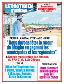 Le Quotidien d’Abidjan n°4169 - Du jeudi 28 juillet 2022
