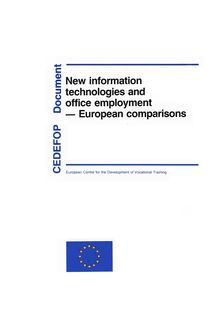 New information technologies and office employment