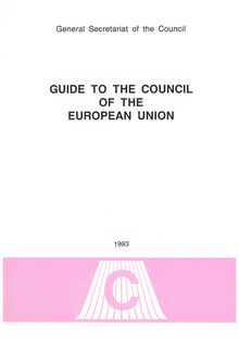 Guide to the Council of the European Union