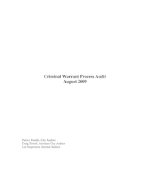 Name of Audit