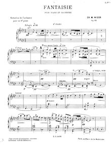 Partition Piano 2, Fantasy pour Piano et orchestre, Op.62, A♭ Major