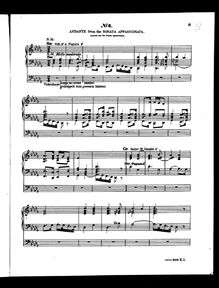 Partition complète, Piano Sonata No.23, Appassionata, F minor, Beethoven, Ludwig van