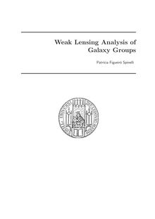Weak Lensing Analysis of Galaxy Groups [Elektronische Ressource] / Patricia Figueiro Spinelli. Betreuer: Ralf Bender