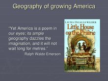 Geography of growing America