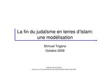La fin du judaïsme en terres d islam_FINAL