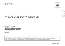 Notice PlayStation Sony  CECHH01 2.00