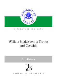 William Shakespeare: Troilus and Cressida