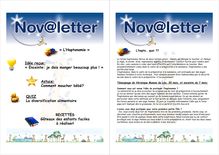 Nov@letter 2 - La newsletter de Novalac - Fev 2010
