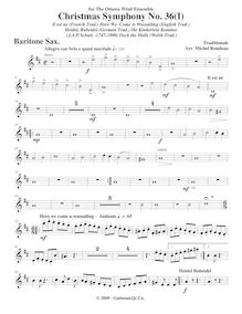 Partition baryton saxophone, Symphony No.36  Christmas Symphony 