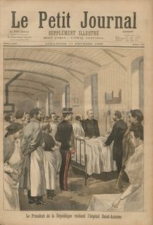 LE PETIT JOURNAL SUPPLEMENT ILLUSTRE  N° 222 du 17 février 1895