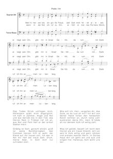 Partition Ps.115: Meim Herzen ist´s ein große Freud, SWV 214, Becker Psalter, Op.5