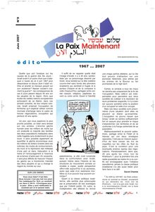 Edition de juin 2007 - édito