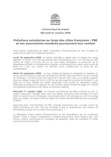 Pollutions volontaires au large des côtes françaises : FNE et ses ...