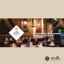 Guide des Restaurants " Thai Select " recommandés par l'Ambassade Royale de Thaïlande en France