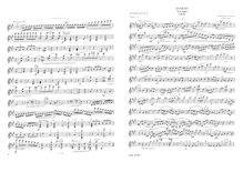 Partition parties complètes, corde quatuor No.1, A major, Fibich, Zdeněk