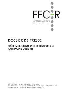 DOSSIER DE PRESSE - Index FFCR