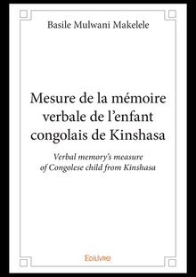 Mesure de la mémoire verbale de l’enfant congolais de Kinshasa