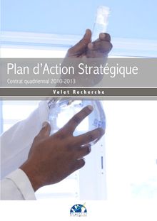 Plan d action stratégique Volet Recherche