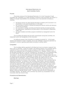 Audit Committee Charter 2 04 03