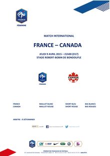 France-Canada féminin : la liste des Bleues