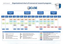 Organizational chart of transversal research programs