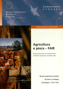 Agricoltura e pesca - Fair (compresi l agroindustria, le tecnologie alimentari, la silvicoltura, l acquacoltura e lo sviluppo rurale)