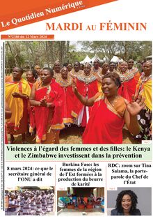 Quotidien Numérique d’Afrique du 12/03/2024