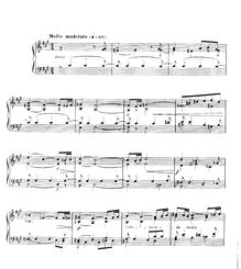 Partition Nocturne No.11 en F-sharp minor, 2 pièces, Op.104, Fauré, Gabriel