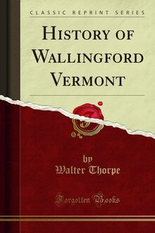 History of Wallingford Vermont