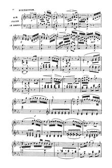 Partition complète, Ah! Perfido, C major, Beethoven, Ludwig van