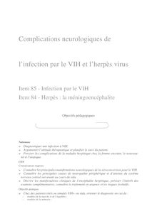 l infection par le VIH et l herpès virus
