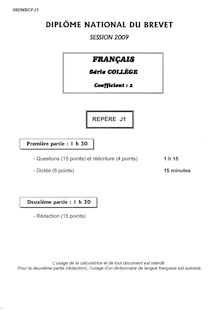 Juin 2009 brevet francais