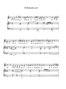 Partition complète, Perfidissimo cor! Iniquo fato!, Vivaldi, Antonio