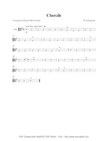 Partition viole de gambe, Album für die Jugend, Album for the Young par Robert Schumann